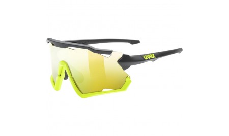 Uvex Sportstyle 228 Occhiale black yellow matt