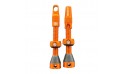 Valvole Tubeless 44mm Arancio - Compatibile con inserti Valvole Tubeless 44mm Arancio - Compatibile con inserti