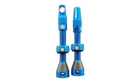 Valvole Tubeless 44mm Blu - Compatibile con inserti