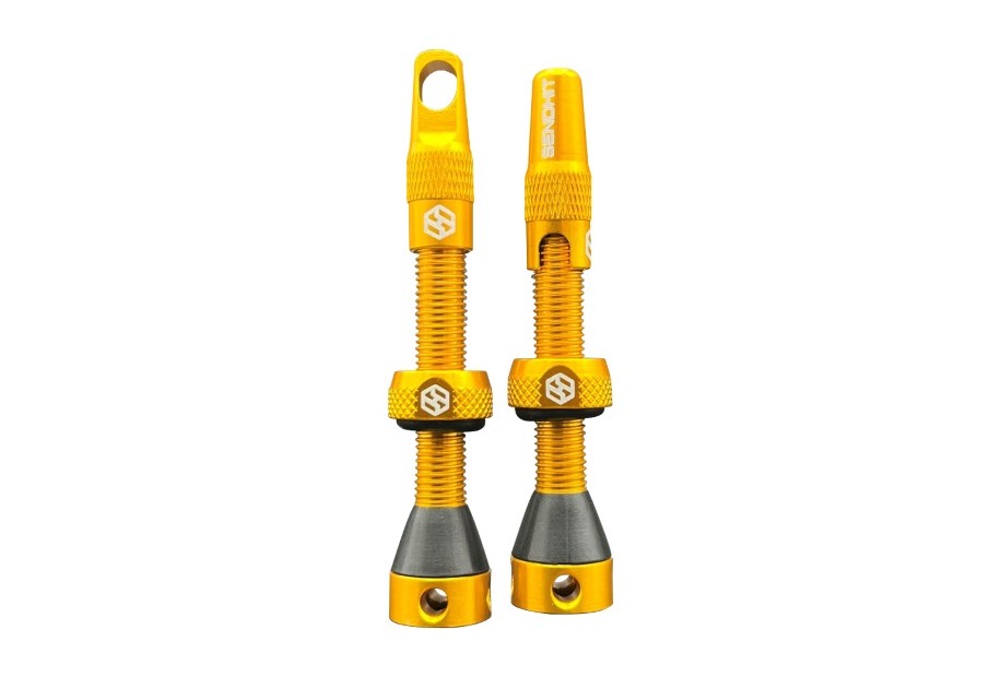Valvole Tubeless 44mm Oro - Compatibile con inserti