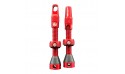 Valvole Tubeless 44mm Rosso Valvole Tubeless 44mm Rosso