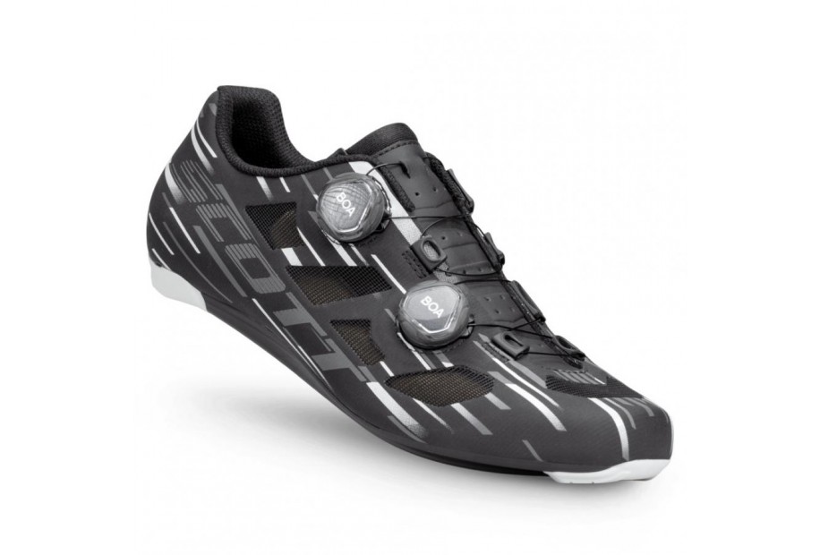 SCARPE SCOTT ROAD VERTEC VENT BOA black/white