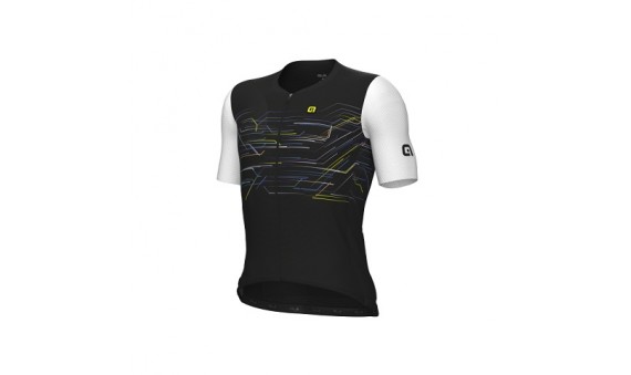 MEGABYTE MAGLIA MANICA CORTA UOMO PR-E nero bianco MEGABYTE MAGLIA MANICA CORTA UOMO PR-E nero bianco
