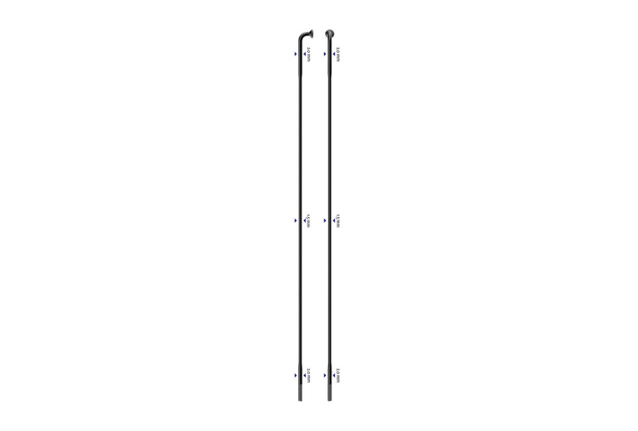 RAGGIO LASER INOX TESTA J-BEND - 288 MM, NERO