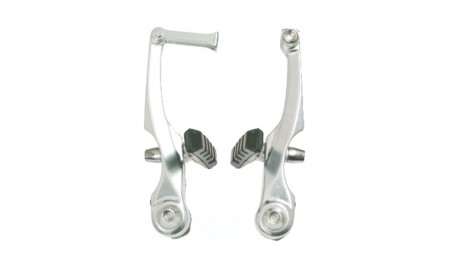 COPPIA FRENI V-BRAKE - SILVER