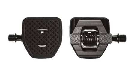 PEDAL PLATE accessorio adattatore pedale flat plastica crankbrothers compatibile