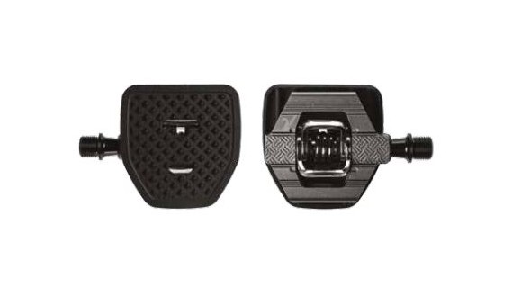 PEDAL PLATE accessorio adattatore pedale flat plastica crankbrothers compatibile