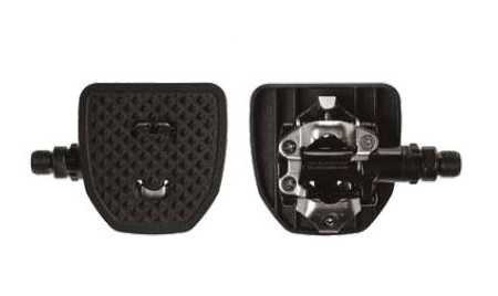 PEDAL PLATE accessorio adattatore pedale flat plastica shimano spd-sl compatibile