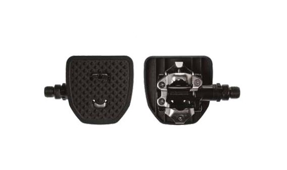 PEDAL PLATE accessorio adattatore pedale flat plastica shimano spd-sl compatibile