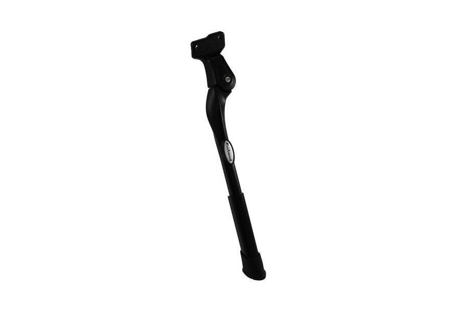 CAVALLETTO LATERALE POSTERIORE ATTACCO DIRETTO AL CARRO - INTERASSE FORI 40 MM, NERO