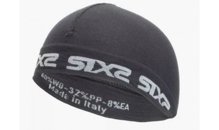 Calotta sottocasco Carbon Merinos Wool BLACK