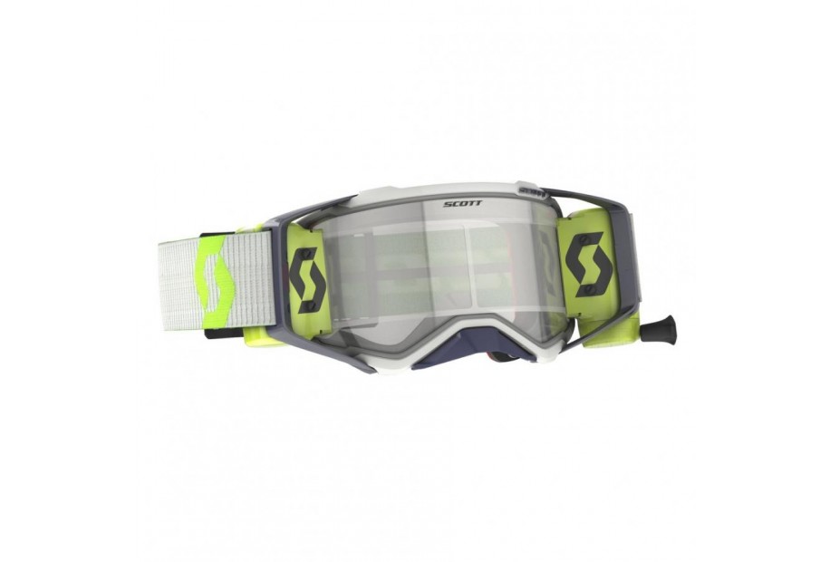 Maschera SCOTT Prospect WFS grey/yellow / clear works
