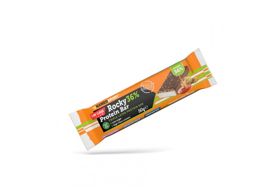 ROCKY 36% PROTEIN BAR CARAMEL COOKIE 50G
