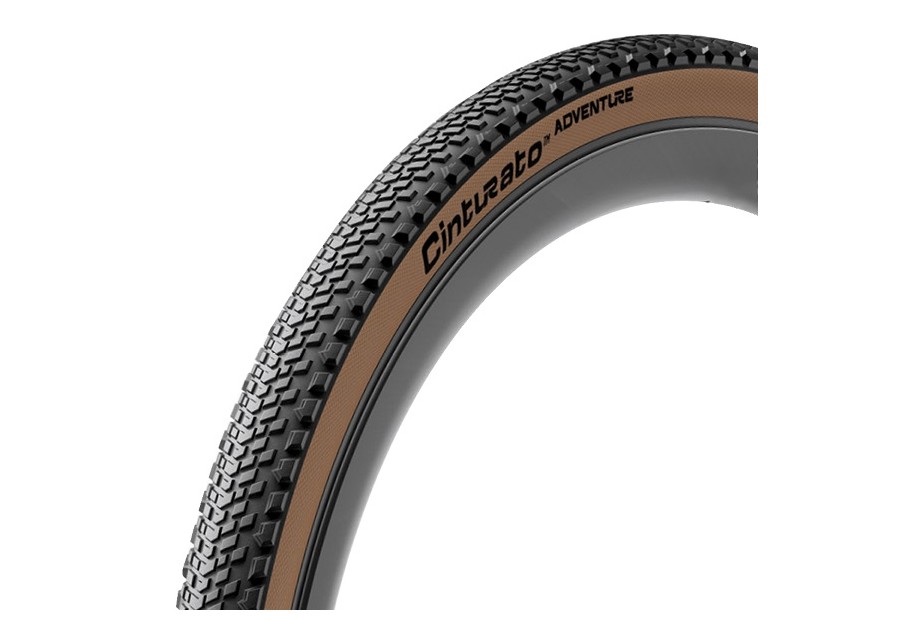 COPERTONE CINTURATO ADVENTURE - 700X40, NERO MARRONE (CLASSIC), TECHWALL GRAVEL