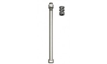 Perni passanti per assali dei trainer a ruota libera Tacx E-Thru 12mm, filettatura media