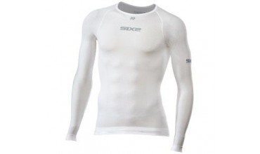 Maglia leggera maniche lunghe Bianca