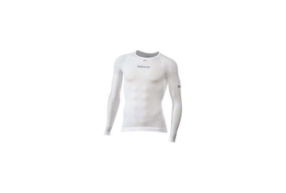 Maglia leggera maniche lunghe Bianca