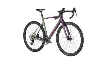 SCOTT Addict Gravel 40 olivine green/blackberry purple