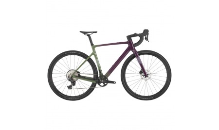 SCOTT Addict Gravel 40 olivine green/blackberry purple
