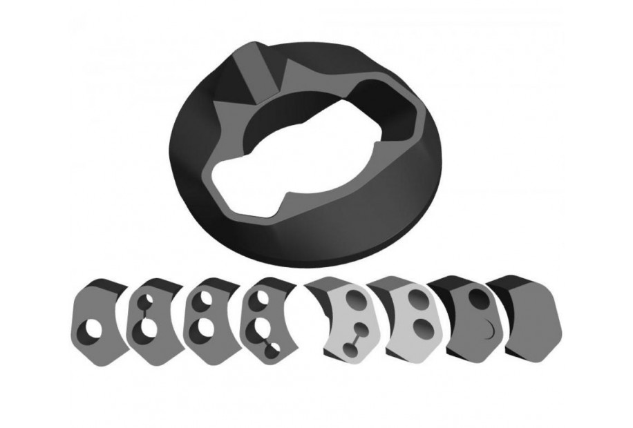COLLECTOR SIC SPB HS02-16 LOW STACK+GROMMETS