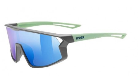 Uvex Occhiali da sole Skyryse JR. Grey Green mat