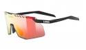uvex pace stage CV Color VARIOMATIC Black Matt/Mir Red