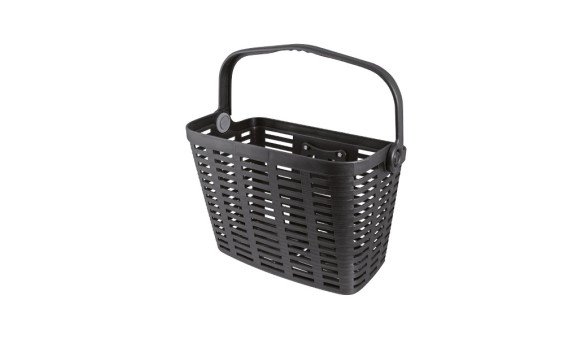 CESTINO ANTERIORE PLASTIC CLIP - NERO