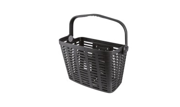 CESTINO ANTERIORE PLASTIC CLIP - NERO