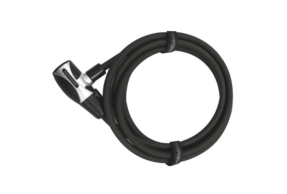 LUCCHETTO CAVO SPIRALE KRYPTOFLEX 1518 - NERO