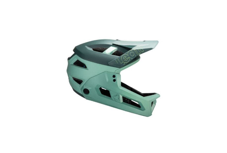 Casco MTB Enduro 3.0 versatile con mentoniera removibile VERDE