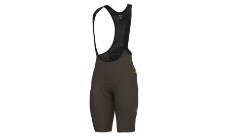 Pantaloncino Con Bretelle UOMO OFF ROAD - GRAVEL FANGO