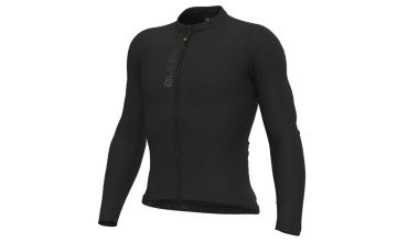 COLOR BLOCK Maglia Manica Lunga UOMO PRAGMA NERO