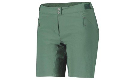 PANTALONCINI DA DONNA SCOTT ENDURANCE LARGHI C/FOND smoked green