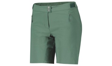 PANTALONCINI DA DONNA SCOTT ENDURANCE LARGHI C/FOND smoked green