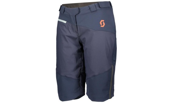 PANTALONCINI DA DONNA SCOTT TRAIL STORM ALPHA blue nights/cloud blue PANTALONCINI DA DONNA SCOTT TRAIL STORM ALPHA blue nights/cloud blue