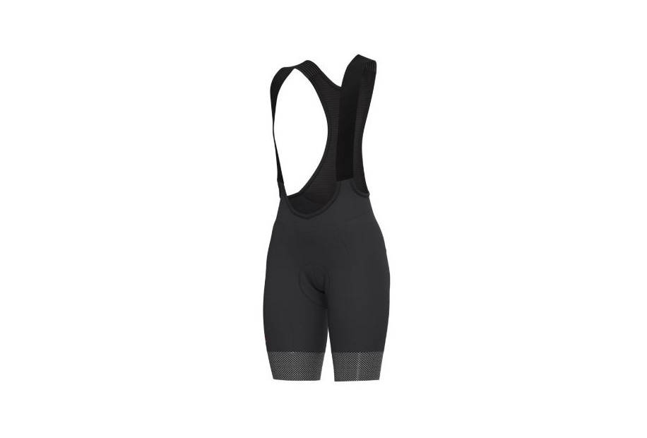 Pantaloncino LA MERCKX Con Bretelle DONNA EVENTI NERO GRIGIO