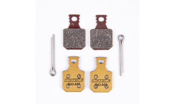 PASTIGLIE FRENO MAGURA MT 5/7 (4 PZ.) - CARBO-METALLICA