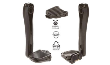 PEDAL PLATE accessorio adattatore pedale flat plastica look keo compatibile