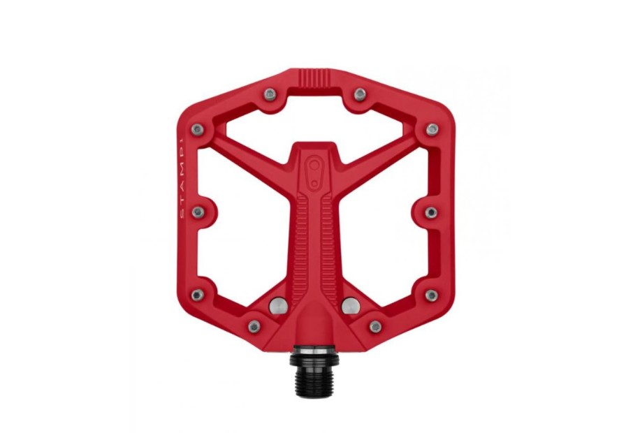 PEDALI CRANKBROT. STAMP 1 SMALL ROSSO GEN 2