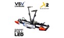 PORTABICI VSV X2 BLACK EDITION SPECIAL PER E-BIKE BIAMMORTIZZATE