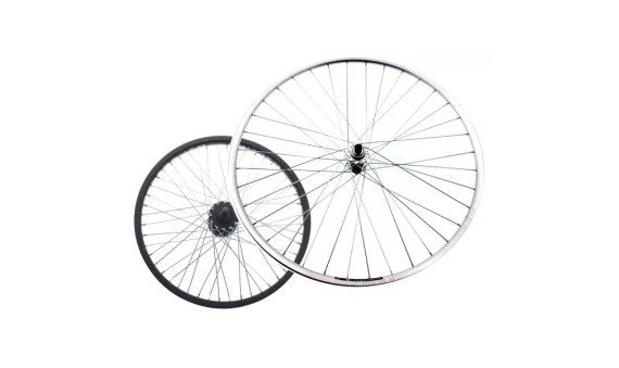 Ruota posteriore a filetto TOURING OLANDA 26x3/8, perno 3/8