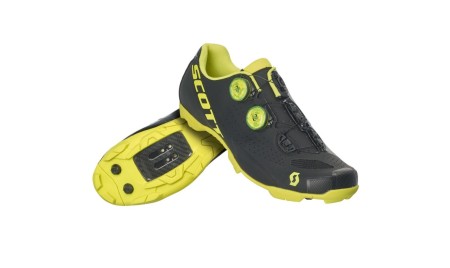 SCARPE SCOTT MTB RC matt black/sulphur yellow