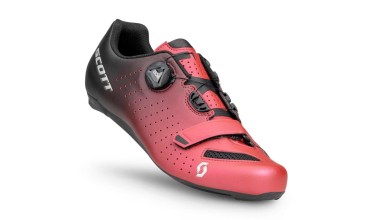 SCARPE SCOTT ROAD COMP BOA black fade/metallic red