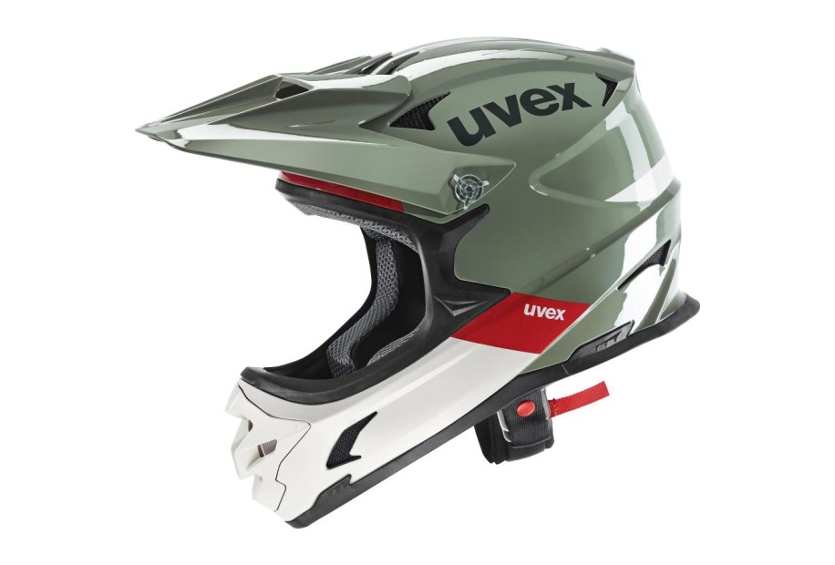 uvex hlmt 10 bike moss green sand