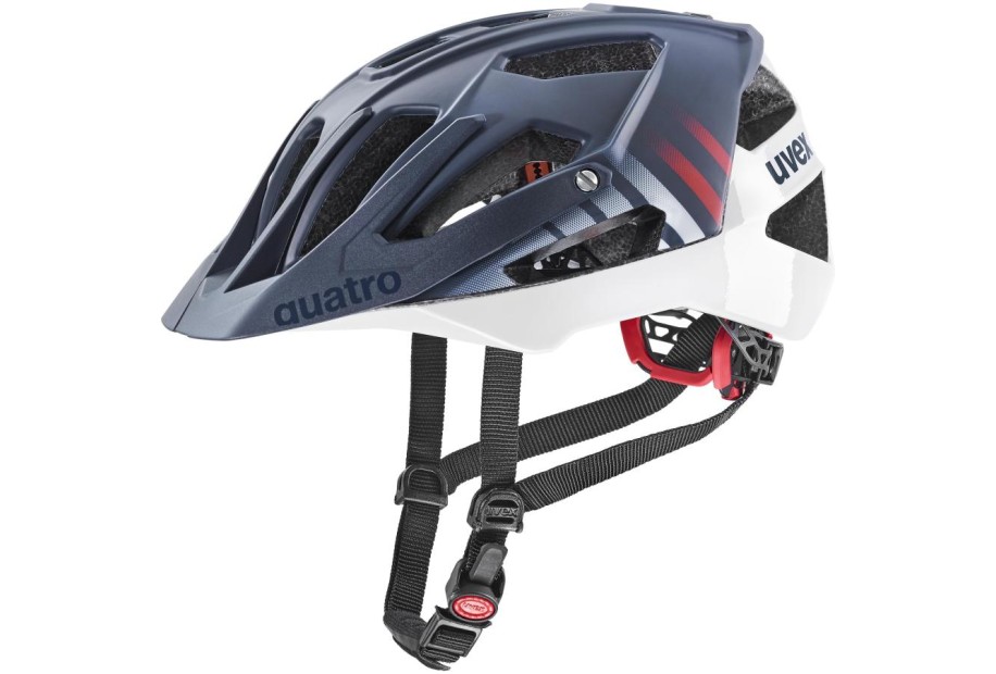 uvex quatro cc deep space - white mat