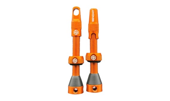 Valvole Tubeless 44mm Arancio - Compatibile con inserti Valvole Tubeless 44mm Arancio - Compatibile con inserti