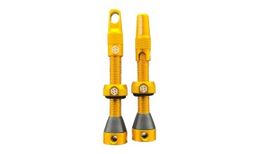 Valvole Tubeless 44mm Oro - Compatibile con inserti