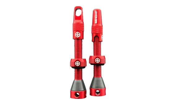 Valvole Tubeless 44mm Rosso Valvole Tubeless 44mm Rosso