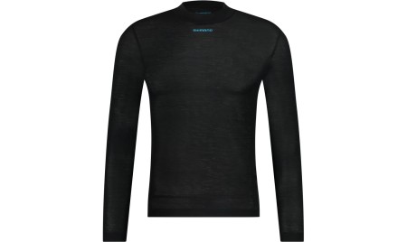 Canottiera a Maniche Lunghe Uomo - Vertex Prima - nero