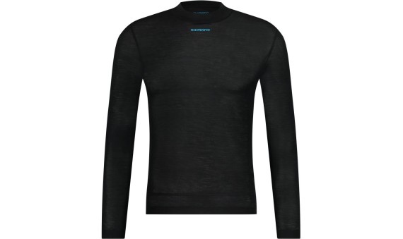 Canottiera a Maniche Lunghe Uomo - Vertex Prima - nero